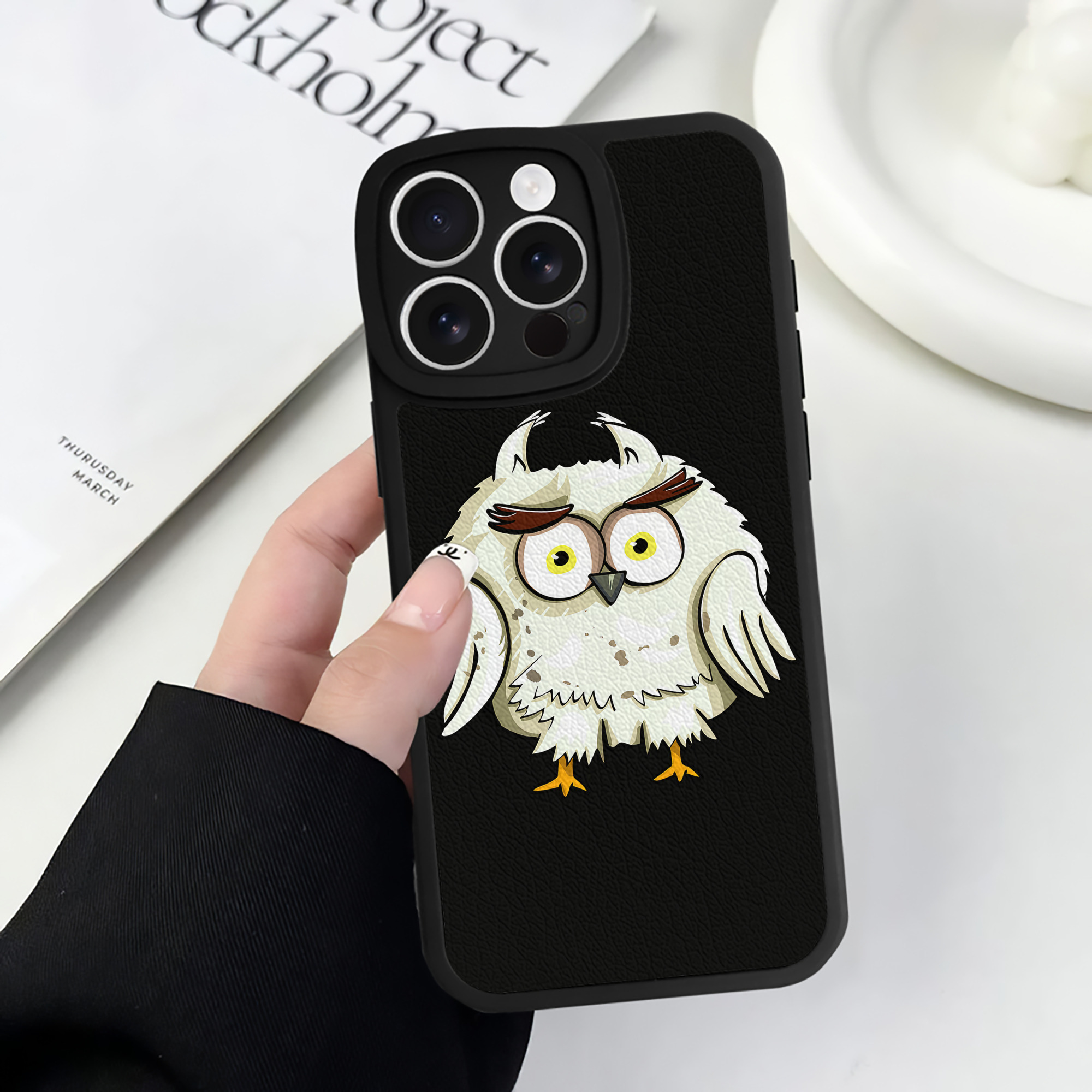 （画像用） Harry Potter ハリー・ポッターシリーズ 【iPhone 16シリーズ対応】シリコンスマホケース（レザー調） 材質：シリコン